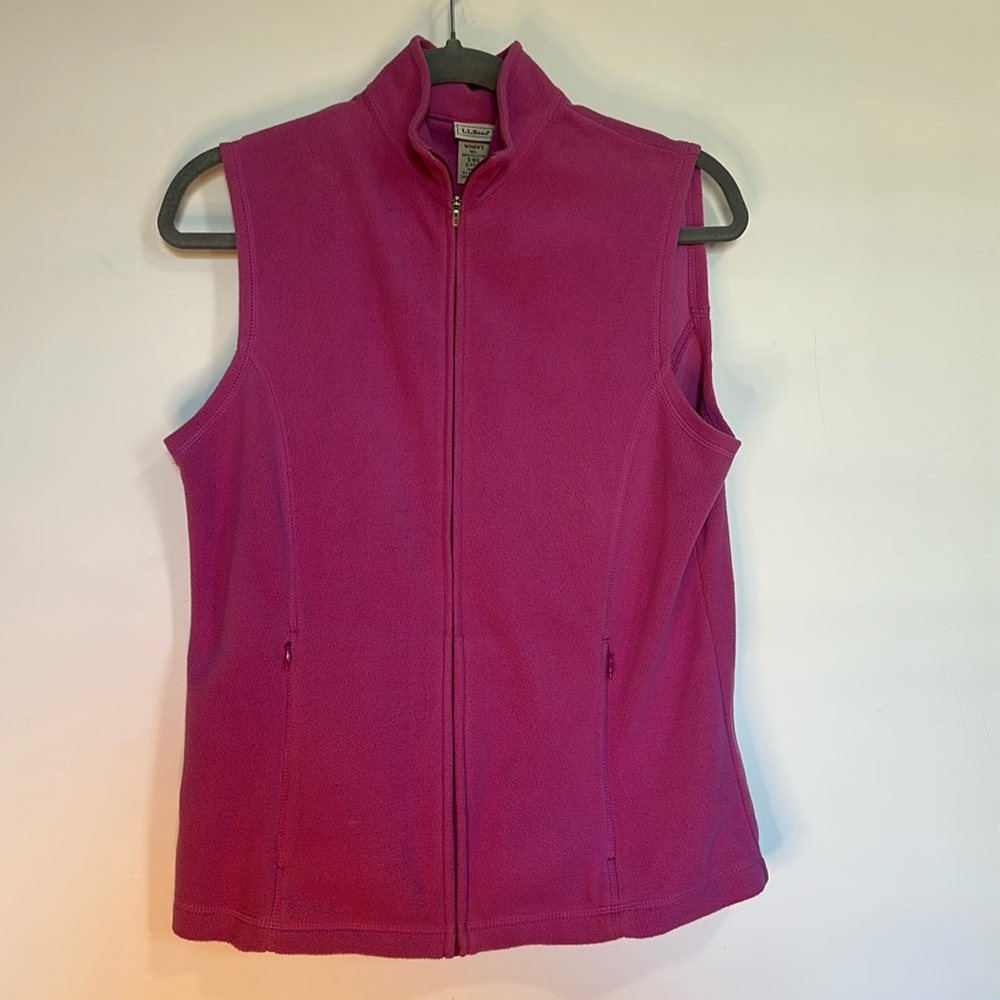 L.L. Bean Full Zip Outdoor Sleeveless‎ Vest Women's Size SMALL
